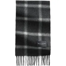Marc O'Polo Schal Scarf Multi/Dark Grey Melange dunkelgrau, - Einheitsgröße