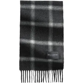 Marc O'Polo Schal Scarf Multi/Dark Grey Melange dunkelgrau, - Einheitsgröße