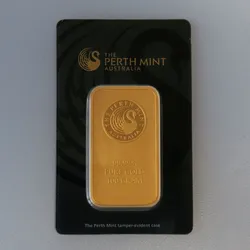 Goldbarren 100g THE PERTH MINT Känguru