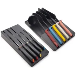 Joseph Joseph - Elevate Your Cooking Utensilien- und Messerset, mehrfarbig (10-teilig)
