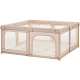 fillikid Laufgitter Malta mit Boden, mit Transporttasche beige