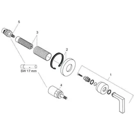 Hansgrohe Citterio Absperrventil Unterputz Polished Black Chrome 39960330