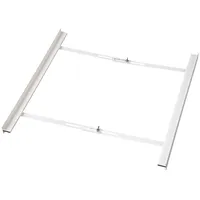 xavax Zwischenbaurahmen (offene Front) für Waschmaschine und Trockner, 55 - 66 cm (00111379)
