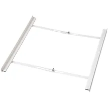 xavax Zwischenbaurahmen (offene Front) für Waschmaschine und Trockner, 55 - 66 cm (00111379)