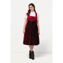 Ulla Popken Dirndl rot/schwarz 48