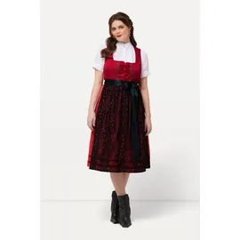 Ulla Popken Dirndl rot/schwarz 48
