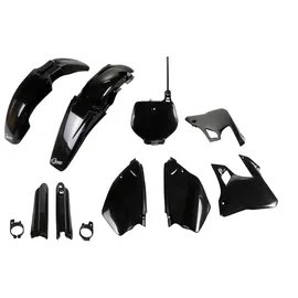 UFO PLAST Verkleidungskit 9-teilig für Yamaha YZ 125 1996-1999 Schwarz