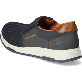 Rieker Slip-On Sneaker Herren Blau Weite E 43