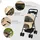 PawHut Hundewagen 1-tlg Khaki 67 x 45 x 96 cm