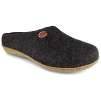 WoolFit Filzpantoffeln „Classic“ Naturgummisohle - Damen & Herren Filz-Pantoffeln