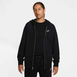 Nike Club French Terry Kapuzenjacke Herren Schwarz M