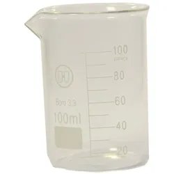 Becherglas Hitzebeständig 100 ml 100 ml