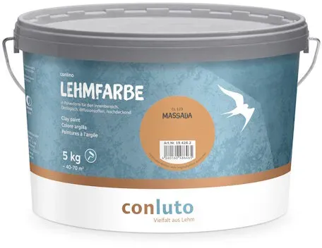 conluto Lehmfarbe Massada - 5 kg Eimer