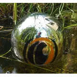 Bocker das magische Auge aus Edelstahl poliert Schwimmkugel Teichkugel Reiherschreck-