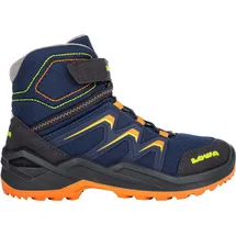 Lowa Maddox Warm GTX Mid Kinder Navy/Orange 31