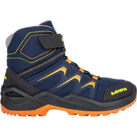 Lowa Maddox Warm GTX Mid Kinder Navy/Orange 31