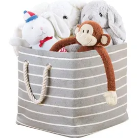 mDesign Aufbewahrungsbox 4er Set grau/creme