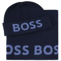 Boss Paradiso Schal 177 cm dark blue