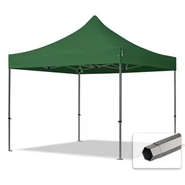 TOOLPORT Faltpavillon 3 x 3 m dunkelgrün 582538 