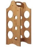 MARELIDA Weinregal 6 Flaschen 47 x 0 x 0 cm Braun