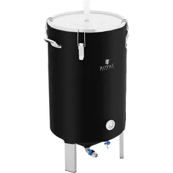 Royal Catering Fermenter - 70 L - 0 - 40 °C - Edelstahl - mit Isoliermantel RCBM-70ICF