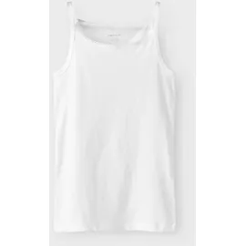 NAME IT »NKFSTRAP TOP 4P BLACK WHITE SOLID