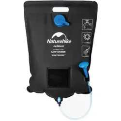 Naturehike Dawn Bath Outdoor Solar Dusche | Schwarz | 20L Fassungsvermögen EINHEITSGRÖSSE