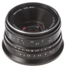 7artisans 25mm F1,8 Sony E schwarz