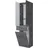Saphir Quickset 945 Hochschrank 50 x 185,5 x 33 cm Grau Holzwerkstoff