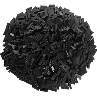 LEGO 1x4 Steine Schwarz - 250 Stück - Back