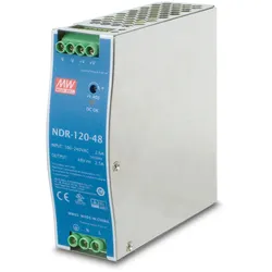 Planet MEAN WELL NDR-120-48 - Netzteil (DIN-Schienenmontage möglich)