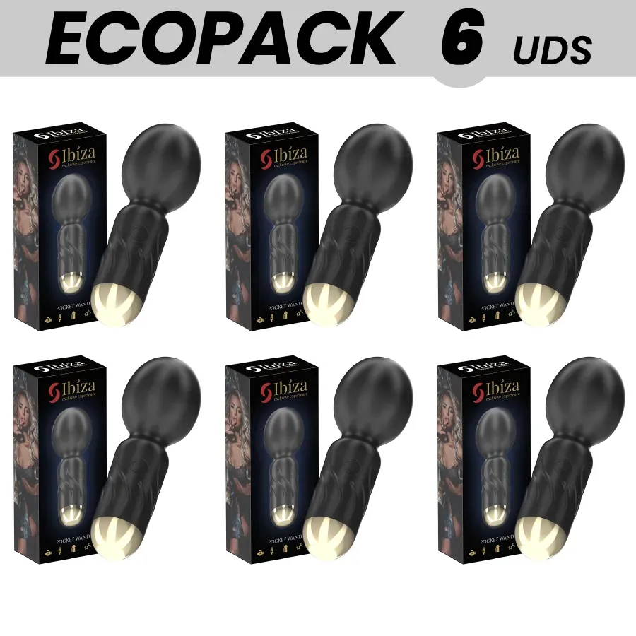 ECOPACKS 6 Einheiten - Ibiza Pocket Stabvibrator