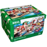 BRIO Straßen und Schienen Set Deluxe (33052)